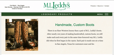 M.L. Leddy's Custom Boots