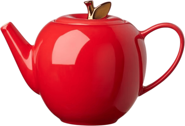 Kate Spade Make It Pop Apple Teapot