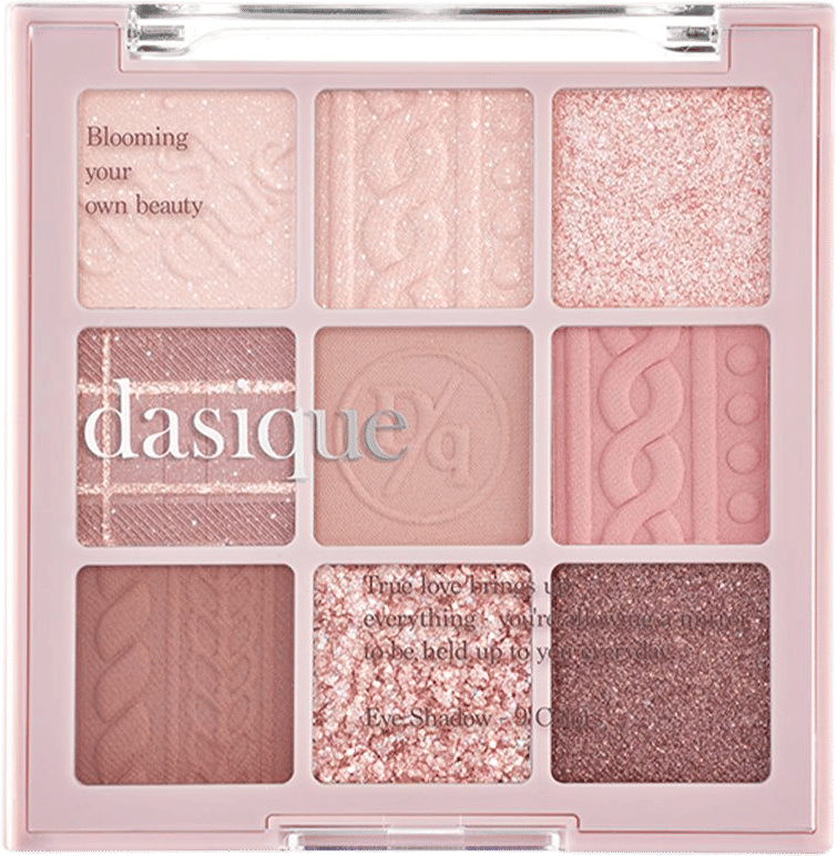 dasique violet knit eyeshadow palette