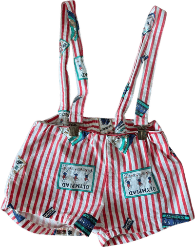 Vintage Olympic Shortalls