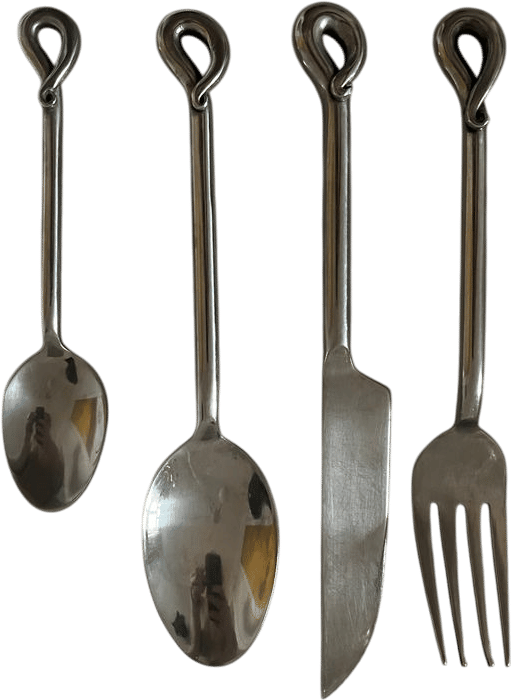 Vintage Steel Cutlery