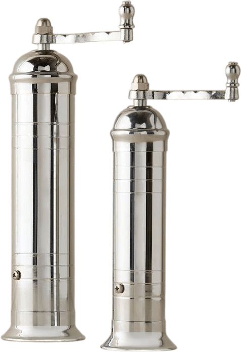 Carlotta Brass Salt and Pepper Mills