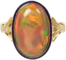 Opal Gold Ring (1750-1800)