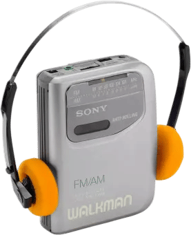 cassette walkman radio