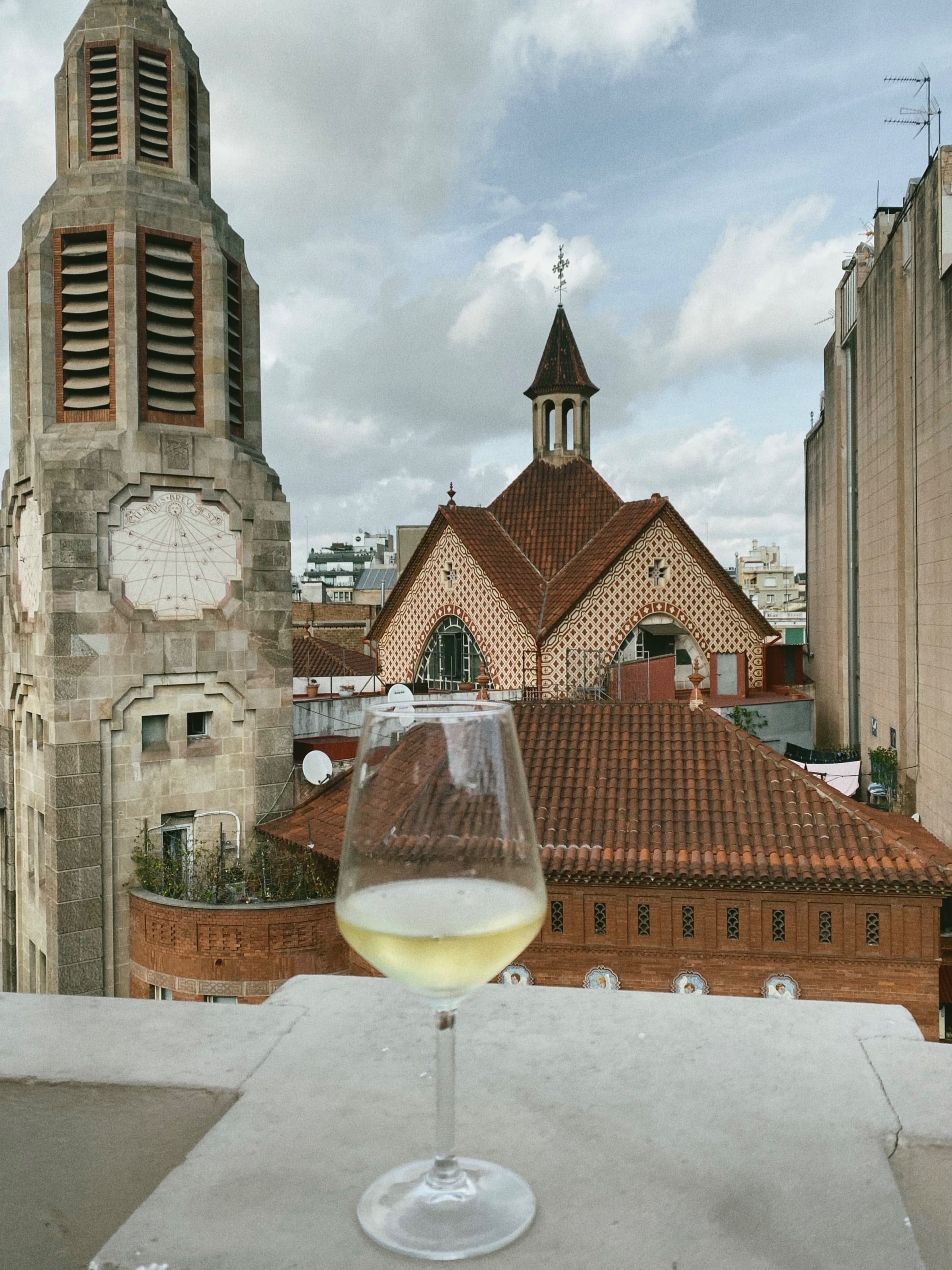 Rooftop Wine Tasting in Barcelona