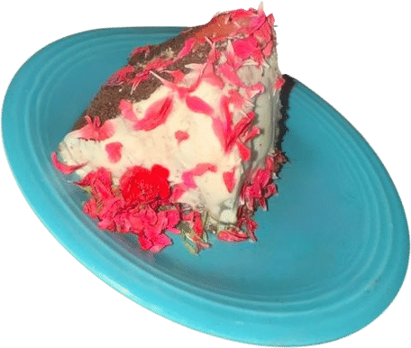 Rose Geranium Chocolate Cake + Strawberry Buttercream