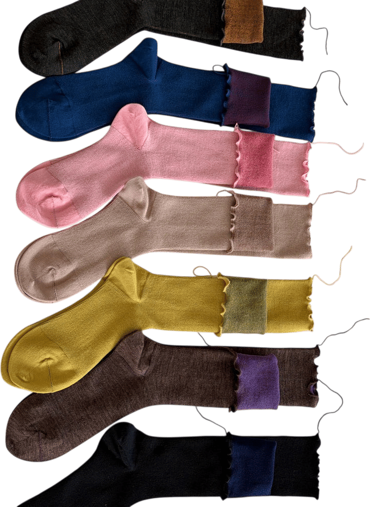 Reversible Wool Socks