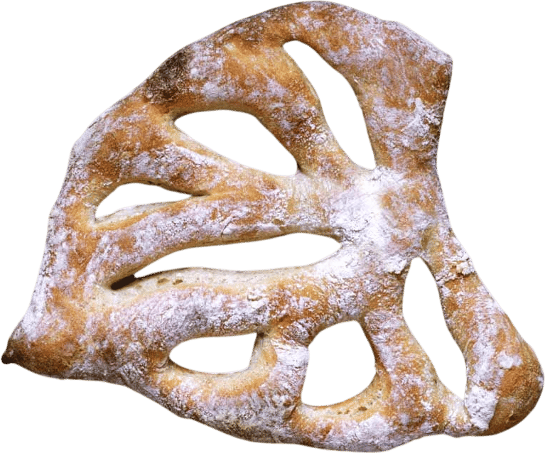 Richard Bertinet's fougasse. 