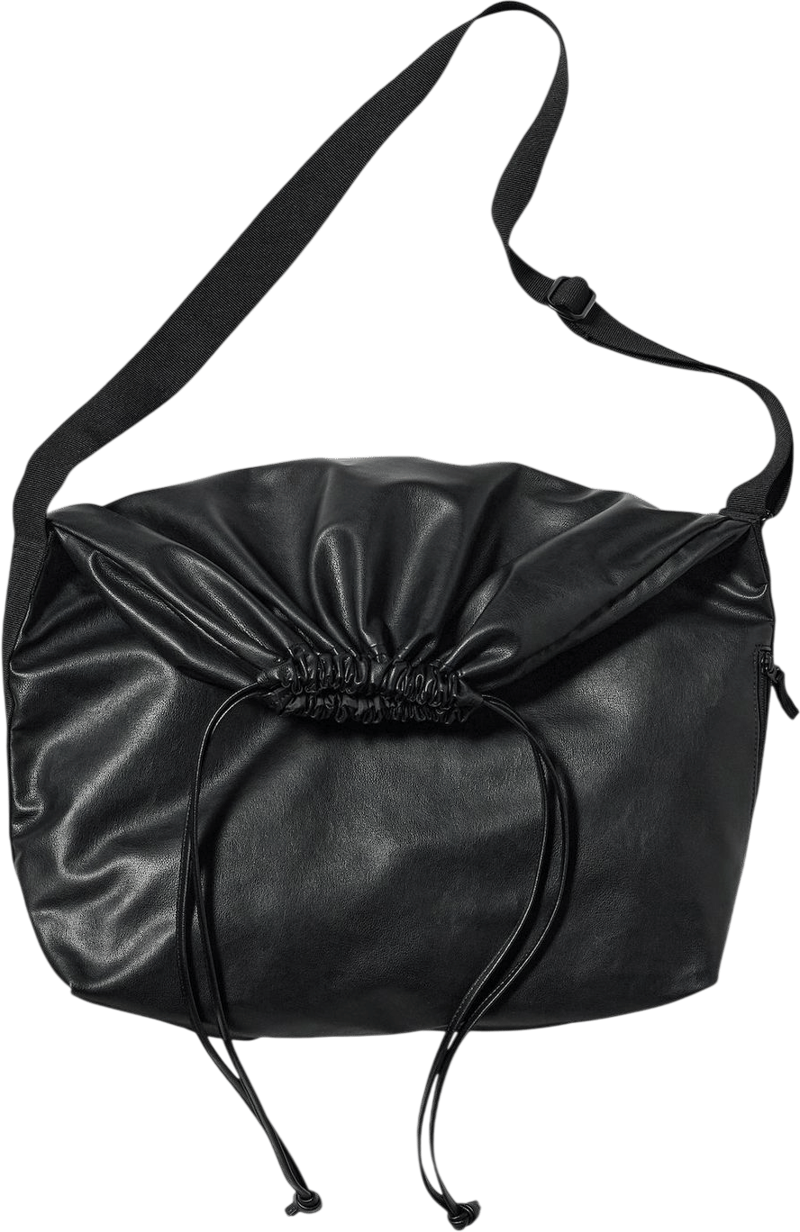 Uniqlo Coated Drawstring Bag
