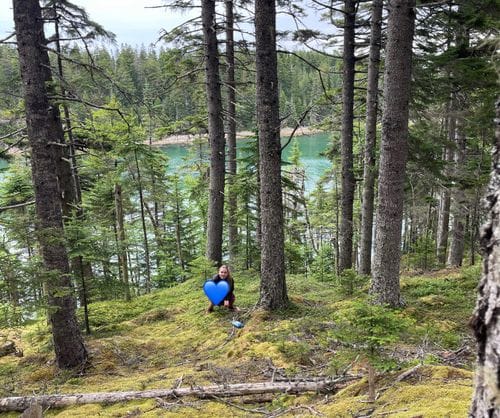 taking pictures of your friends peeing in the woods