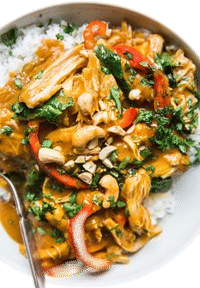 Slow Cooker Chicken Pumpkin Curry