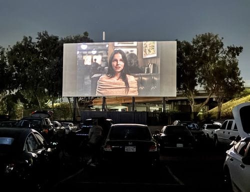 drive-in movie theaters