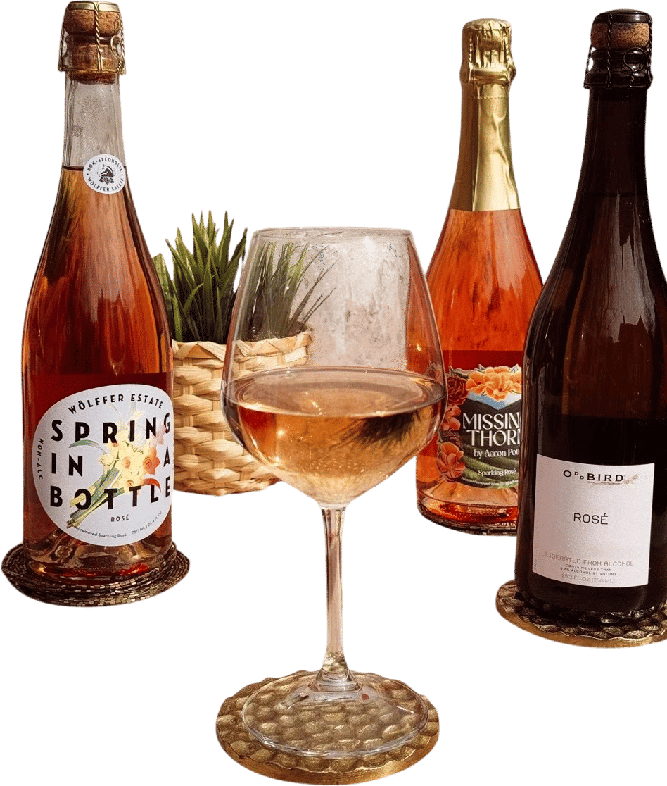 Sparkling Non-alcoholic Prosecco or Rosé