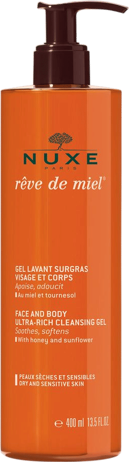 nuxe honey body wash