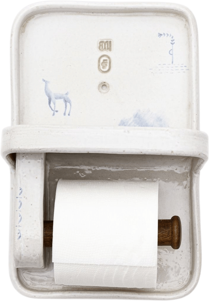 BDDW Ceramic Toilet Paper Holder
