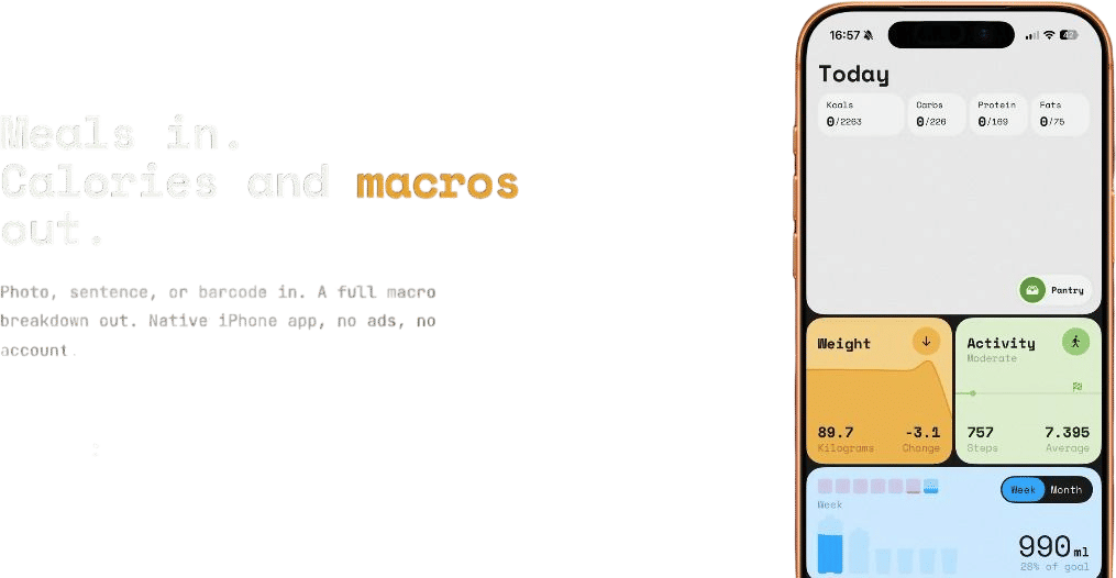 0xCal AI Calorie & Macro Tracker