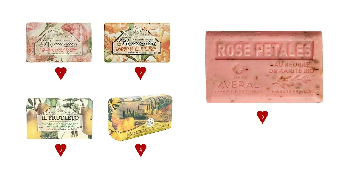 Italian Nesti and Rose Soap