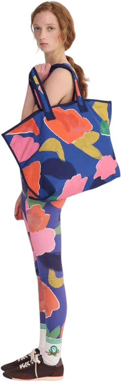 Bobo Choses Blooming Color Canvas Tote