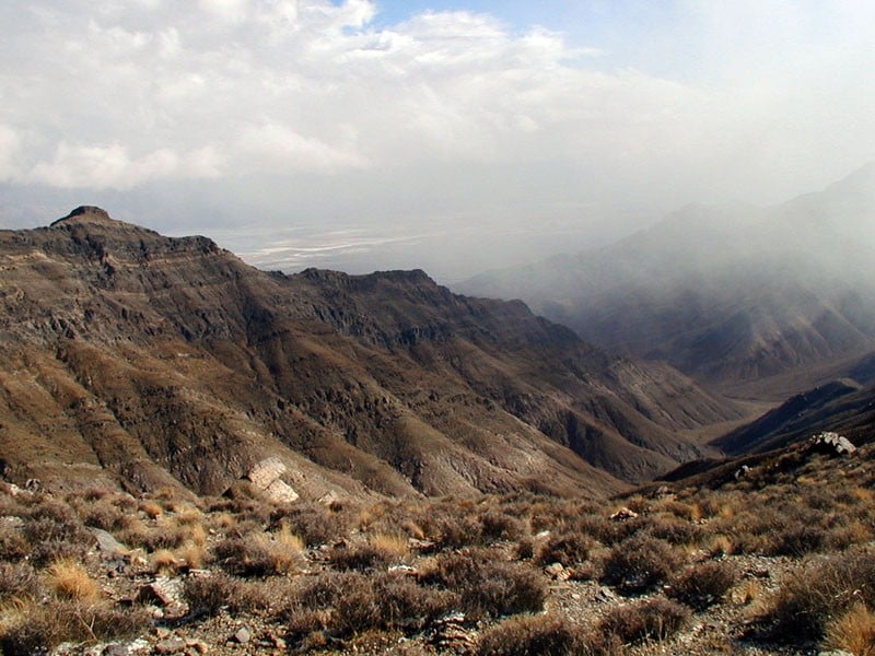 Take the Death Valley route between Big Pine and Las Vegas
