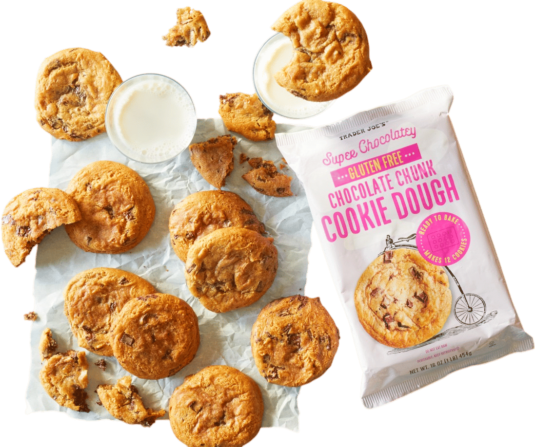 Gluten free Trader Joe’s chocolate chip cookie dough