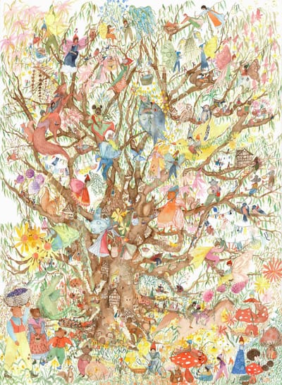 Fairy Tree Art Print