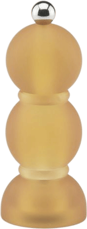 Amber Frosty Mini Bob Salt or Pepper Mill