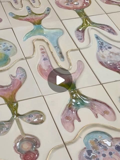 Riwal Ceramika i Szkło Botanica Handcrafted Tiles
