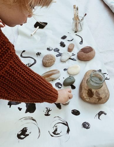 Magic calligraphy paper