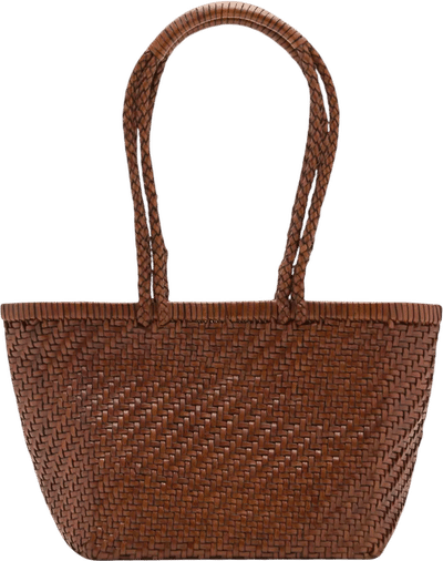 Medium Braided Leather Bag