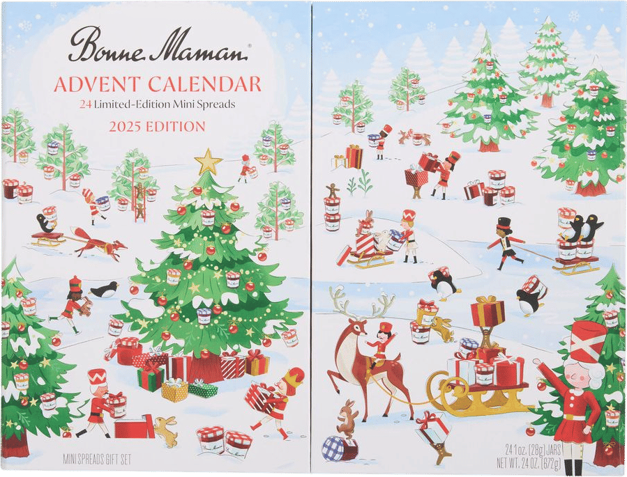 Bonne Maman Fruit Spreads and Honey Advent Calendar