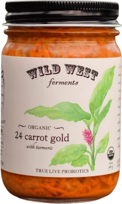 24 Carrot Sauerkraut