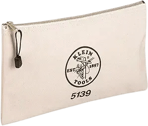 Klein Tools 5139 Canvas Zipper Bag