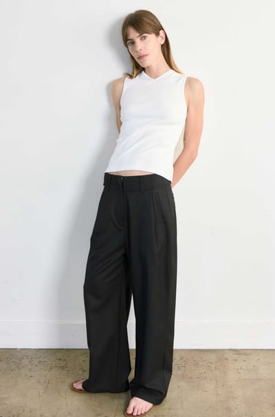 High V Neck Tank