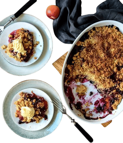 Apricot Mulberry Cobbler Recipe