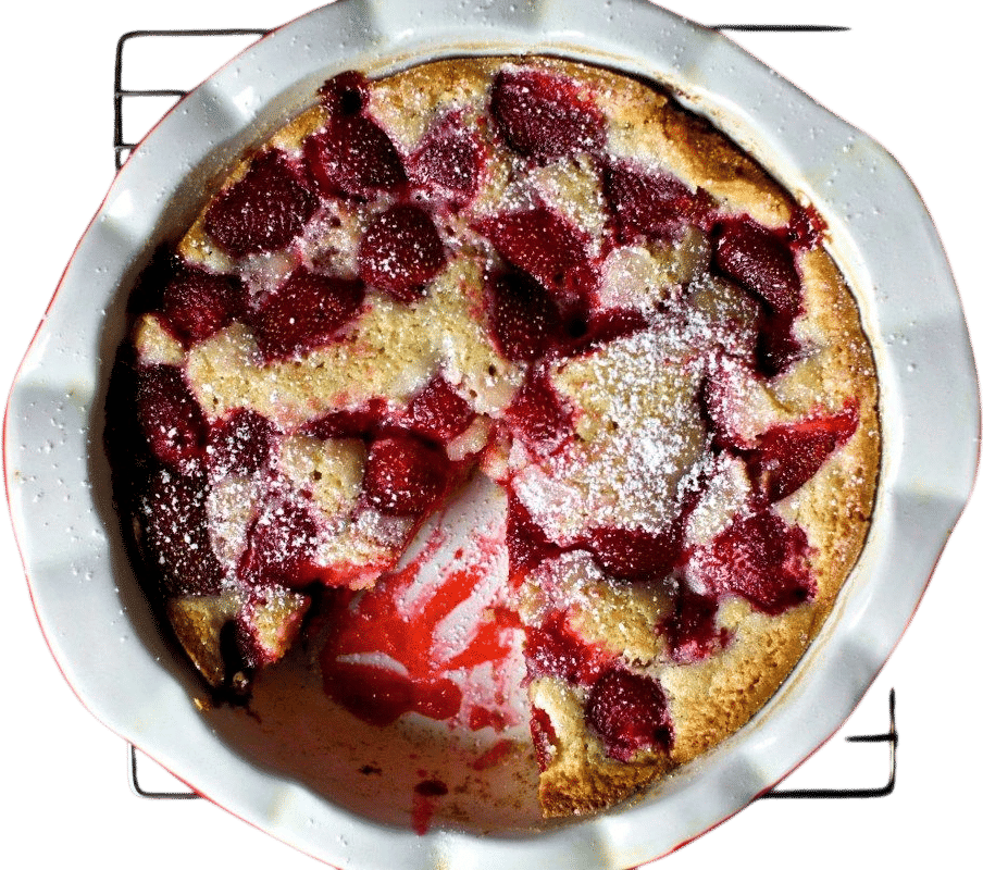 Smitten Kitchen's strawberry summer cake.