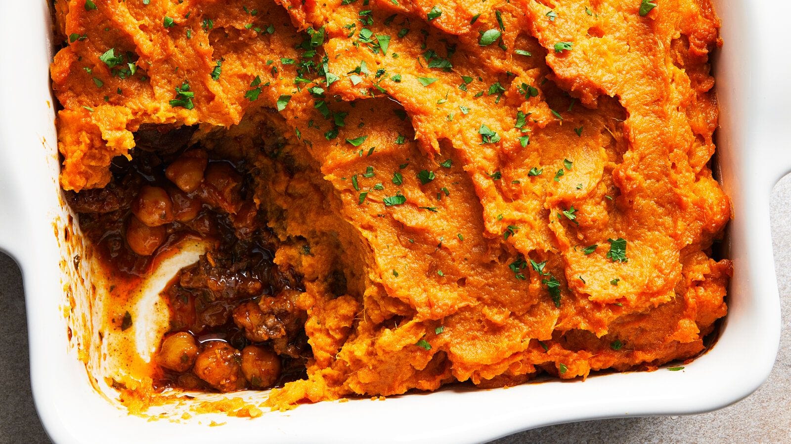 NYT Sweet Potato Shepherd’s Pie