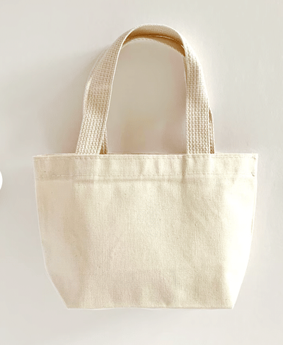 Extra Small Canvas Tote Bag