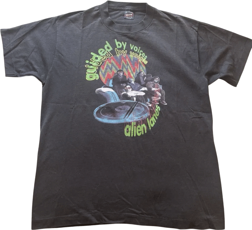 Vintage Guided By Voices Alien Lanes T Shirt
