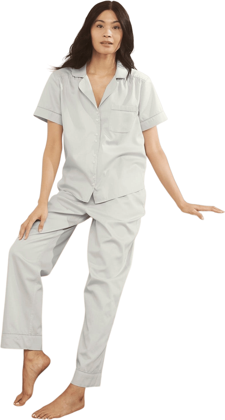 Short Sleeve & Pants Pajama Set