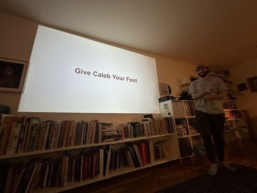 Hosting a pitch night for your quarter life crisis.