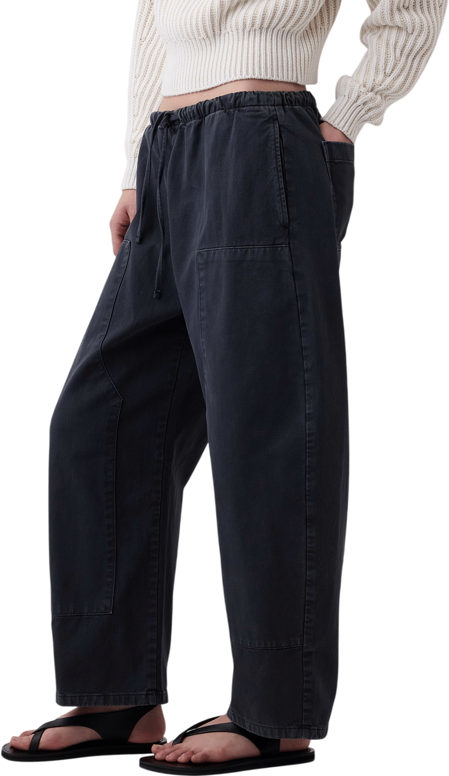 Gap Double Knee Barrel Pants