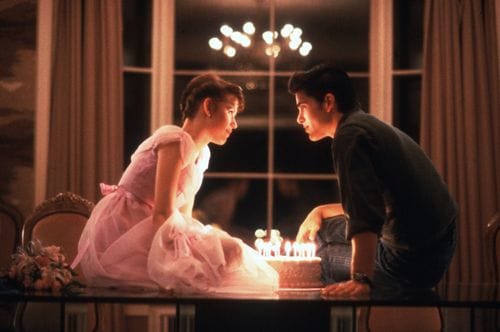 getting a manicure and watching john hugh’s sixteen candles 💙
