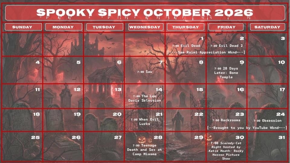 Make a seasonal calendar of events