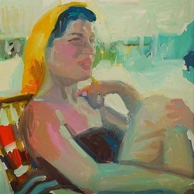 Folding Chair by Mary Sinner
