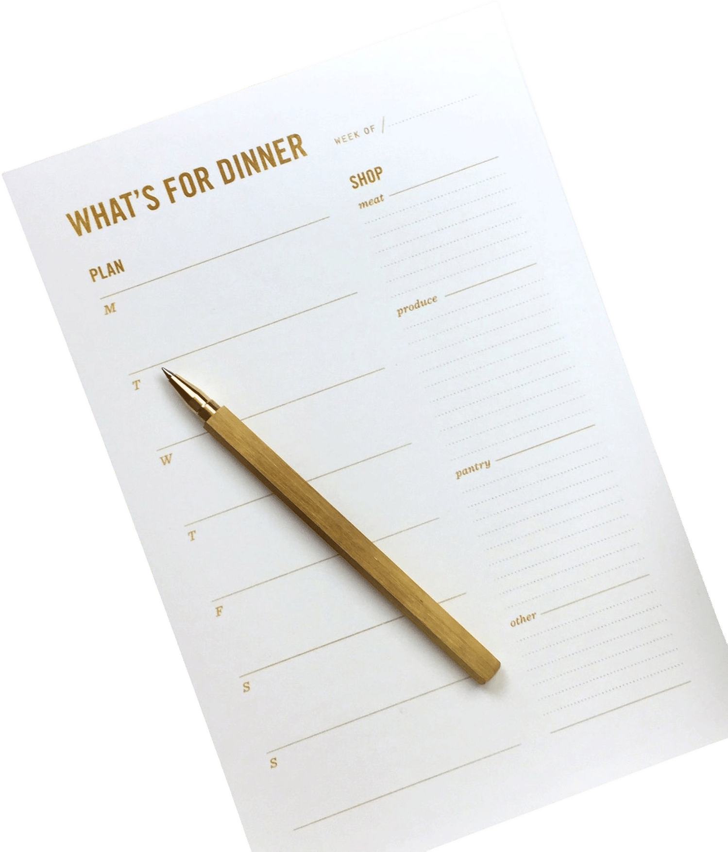 What’s For Dinner Notepad Magnet
