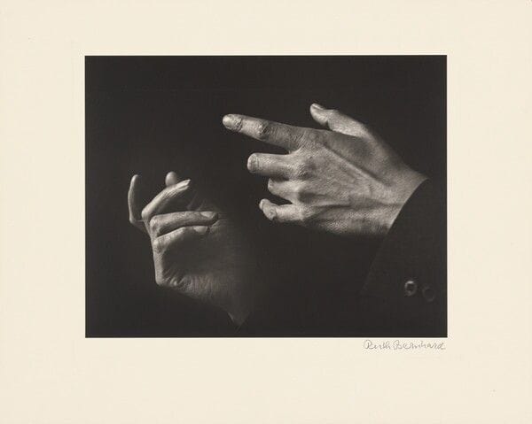 Ruth Bernhard- Conductor's Hands