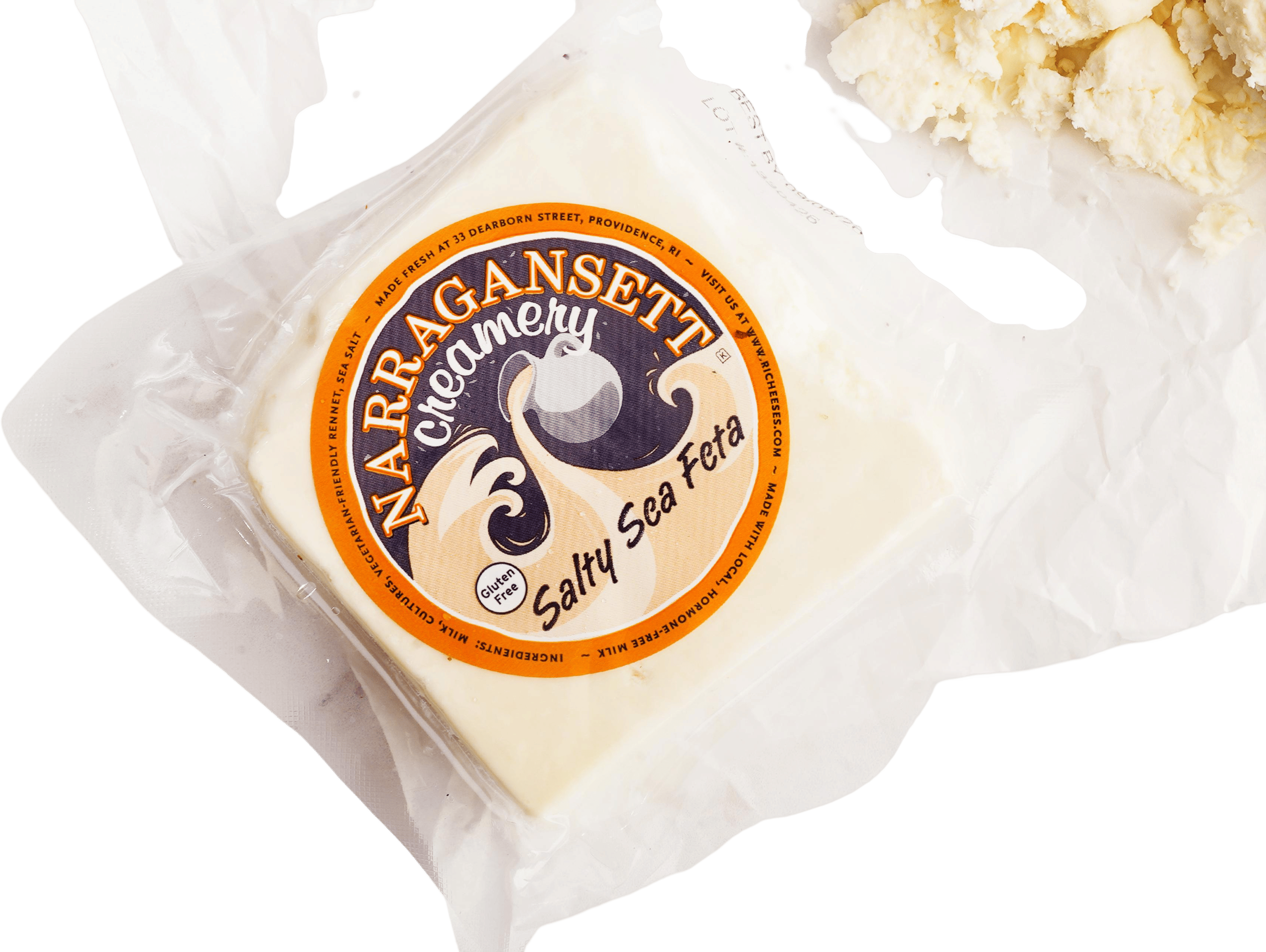 Narragansett Creamery salty sea feta