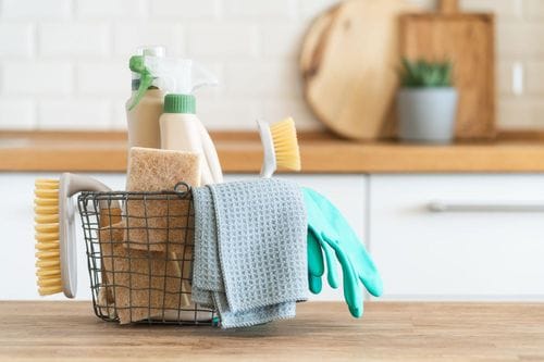 Cleaning up after yourself if you have roommates