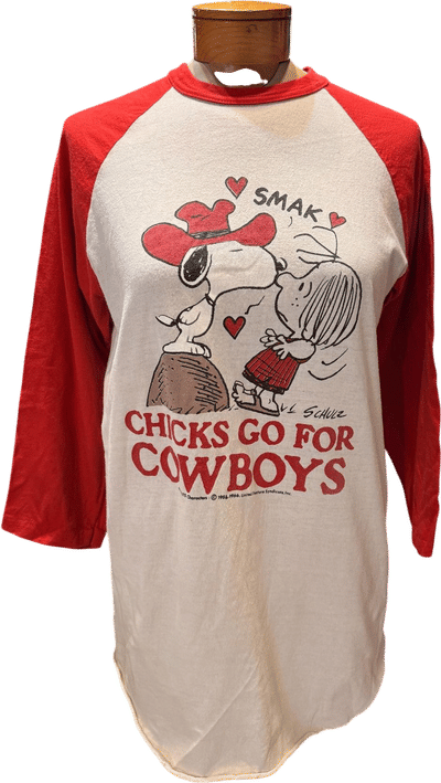 Vintage Snoopy Baseball T-Shirt