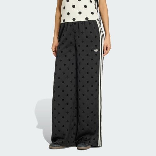 Adidas Satin Polka Dots Wide Leg Pant